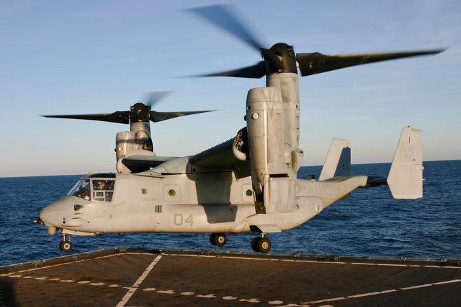 „Wikipedia“ nuotr./Konvertoplanas „CV-22 Osprey“