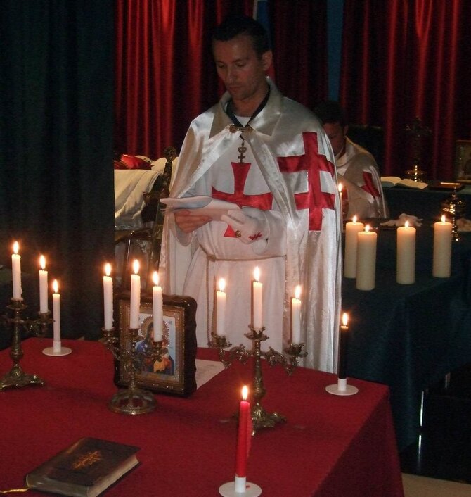 osmth.lt nuotr./Lietuvos Šv. Kazimiero tamplierių ordino didžiojo priorato narių šventinimas į riterius