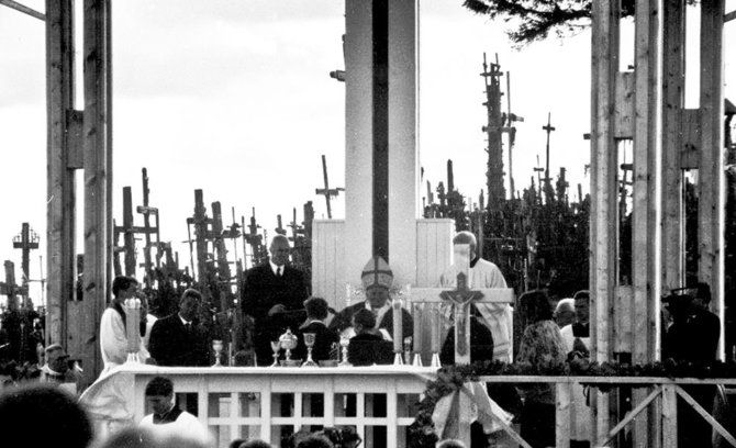Alfredo Girdziušo nuotr./Popiežiaus Jono Pauliaus II vizito Lietuvoje akimirkos