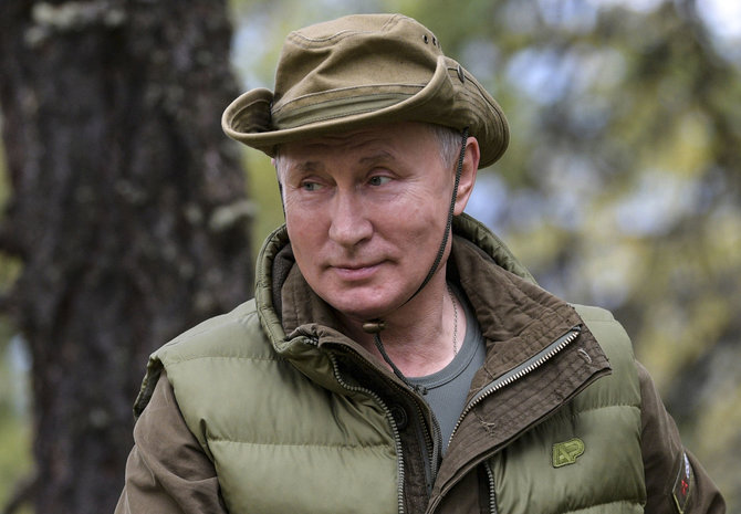 „Scanpix“/AP nuotr./Vladimiro Putino atostogos Sibire
