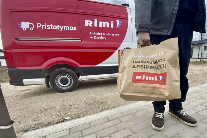 Valdo Kopūsto / 15min nuotr./„Rimi“ prekių pristatymas