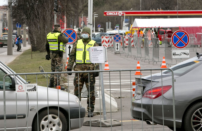 Valdo Kopūsto / 15min nuotr./Vilnius per karantiną