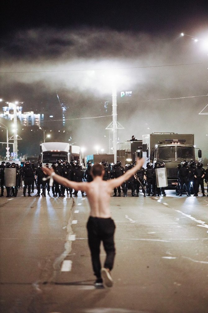 Photographers against nuotr./Baltarusijos fotografai dalinasi vaizdais iš protestų jų šalyje