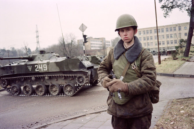 AFP/„Scanpix“ nuotr./1991-ųjų m. sausio įvykiai