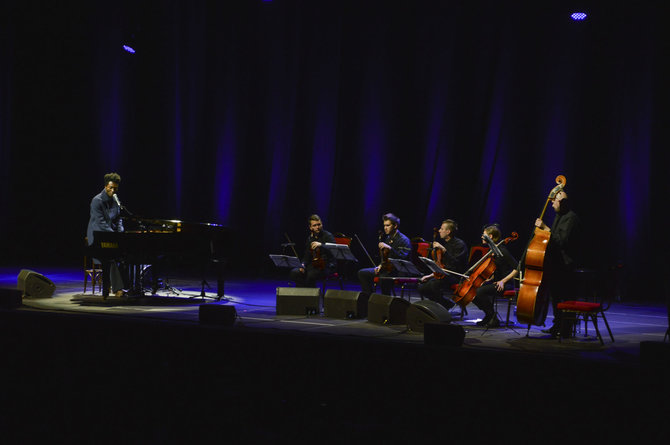 G. Adinavičiūtės/15min nuotr./Benjamino Clementine'o koncertas Vilniuje