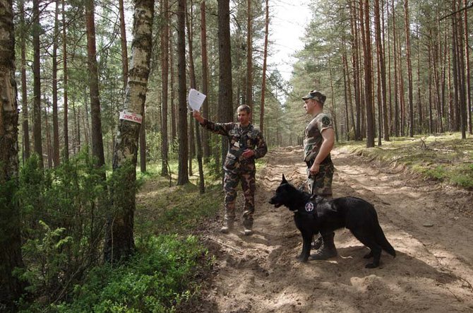 Organizatorių nuotr./Tris dienas Ignalinoje vyko Pasieniečių šunų čempionatas