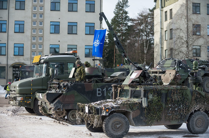 Alfredo Pliadžio nuotr./Lietuva priima NATO batalioną