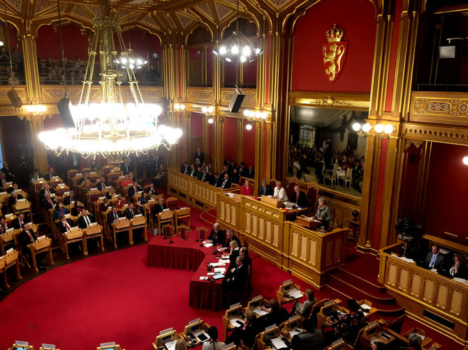 „Reuters“/„Scanpix“ nuotr./Norvegijos parlamentas