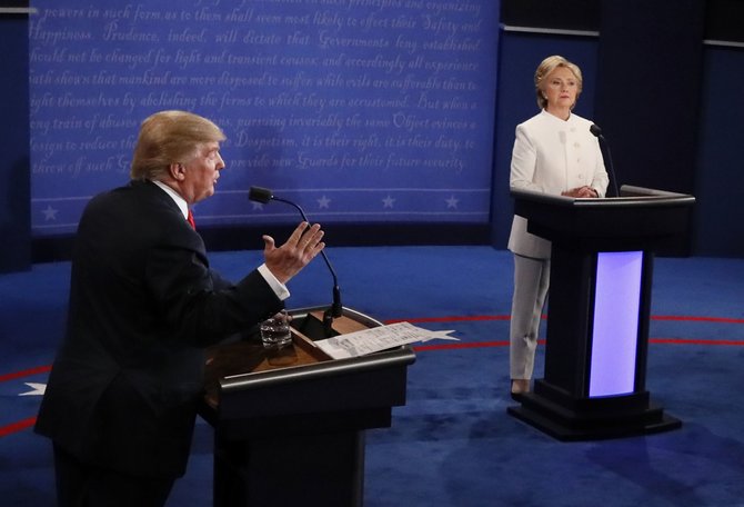 Paskutinieji kandidatų į JAV prezidento postą debatai