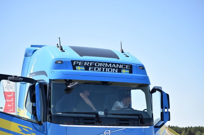 Dainiaus Cuberos nuotr./„Volvo FH Performance edition“