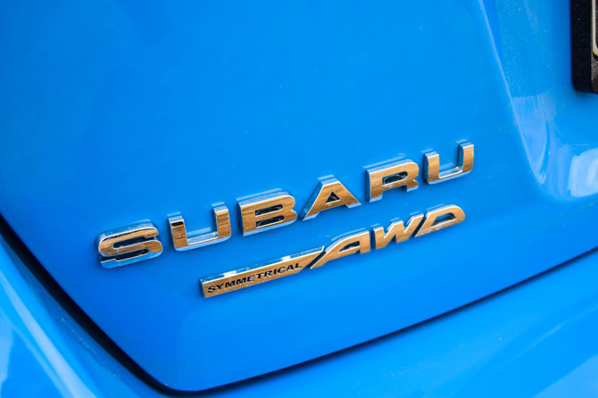 Dainiaus Cuberos nuotr./Atnaujintas „Subaru XV“