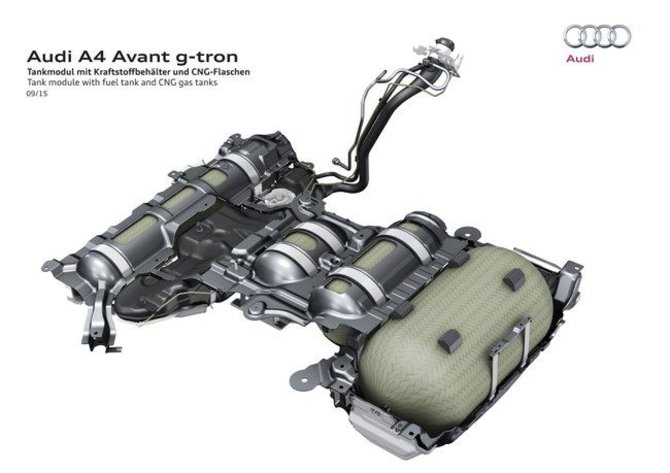 „Audi“ iliustracija/„Audi g-Tron“ technologija
