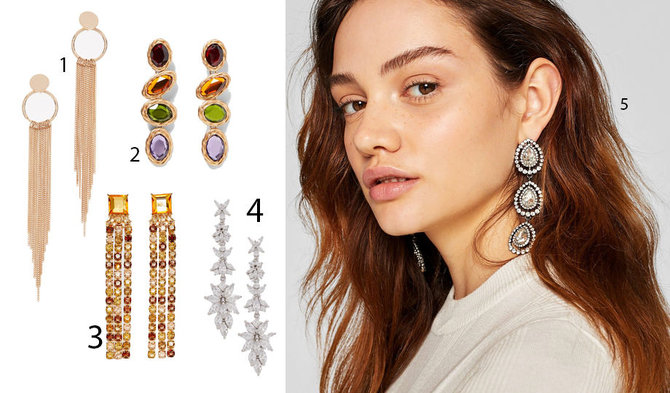 1. „Reserved“, 2. „Zara“, 3., 5. „Stradivarius“, 4. „Aldo“