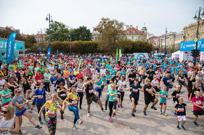 Partnerio nuotr./Vilniaus maratonas – vieta, kur įmonės demonstruoja savo kūrybiškumą
