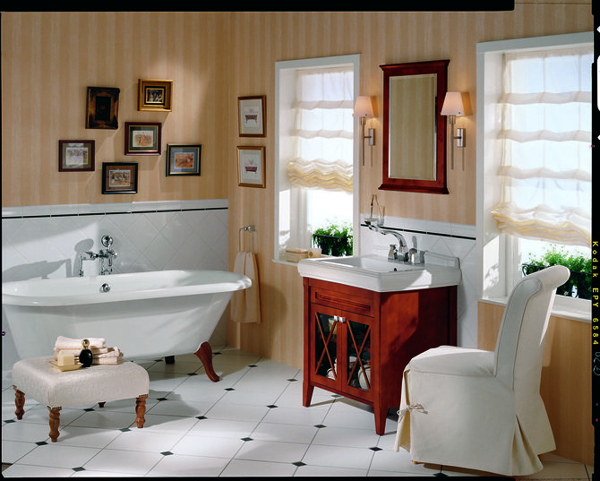 Vonios kambario kolekcija „Hommage“ (gamintojas – „Villeroy & Boch”)