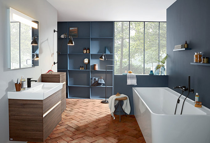 Vonios kambario kolekcija „Collaro“ (gamintojas – Villeroy & Boch”)