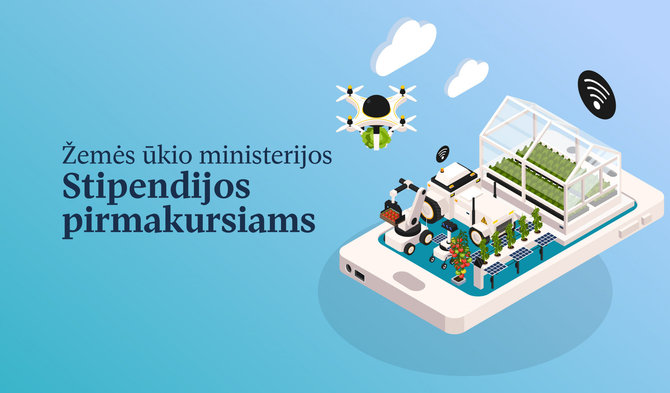 Žemės ūkio ministerijos stipendijos pirmakursiams