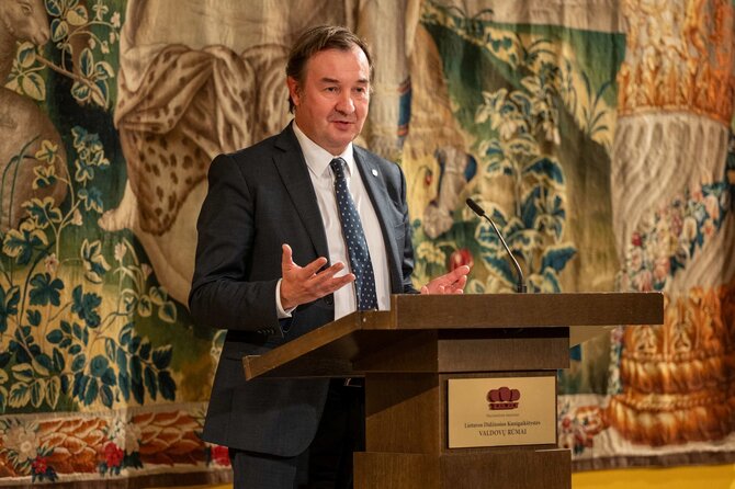 nuotr. V. Abramausko/prof. dr. Rimvydas Petrauskas