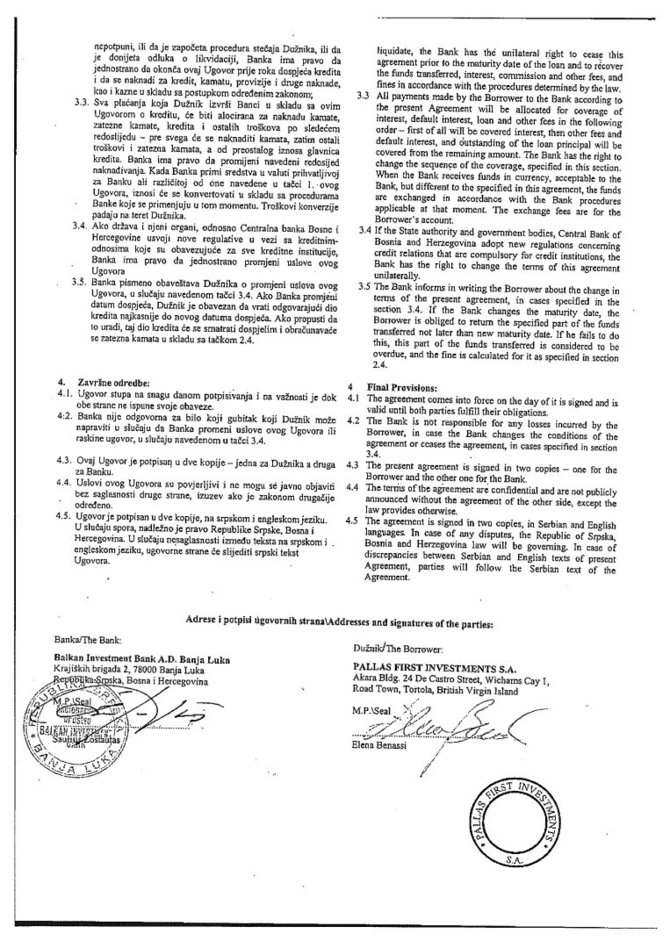 15min nuotr./2003 m. balandžio 8 d. paskolos sutartis, 2 lapas