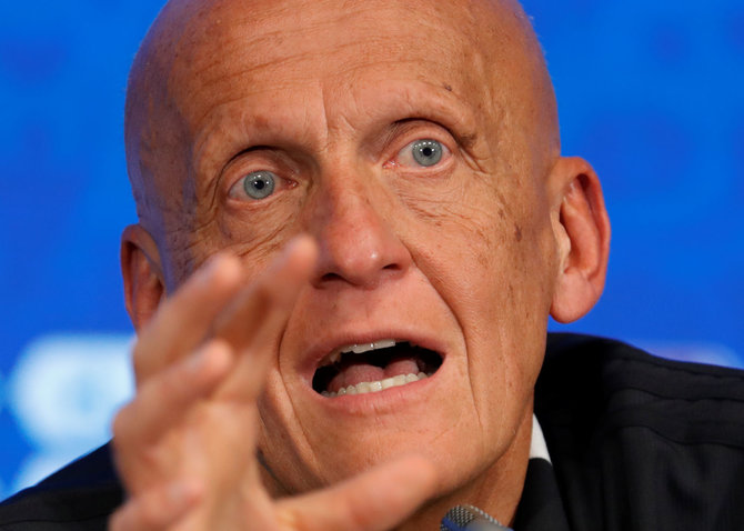 „Reuters“/„Scanpix“ nuotr./Pierluigi Collina