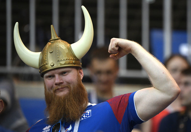 „Scanpix“ nuotr./„Vikingų“ išgyvenimo dvikova: Islandija – Kroatija