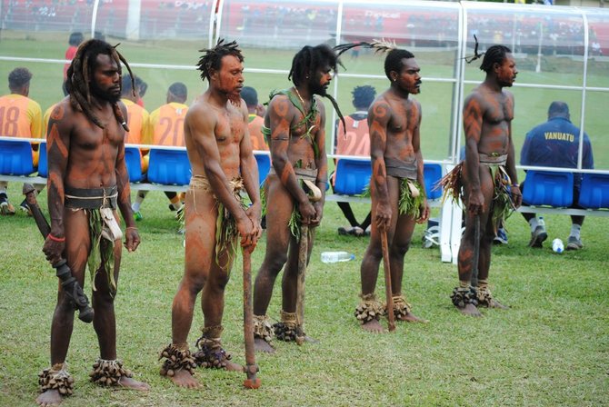 FIFA nuotr./Vanuatu – Estija rungtynių akimirka