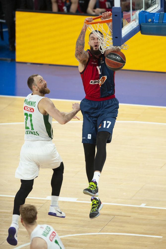 EB via Getty Images nuotr./Eurolygos aistros Vitorijoje: „Baskonia“ – „Žalgiris“