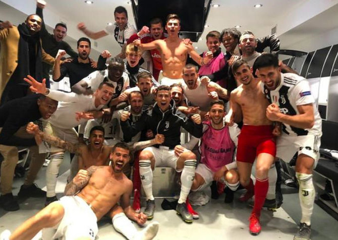„Twitter“ nuotr./Turino „Juventus“ triumfas