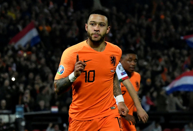 „Reuters“/„Scanpix“ nuotr./Memphis Depay'us