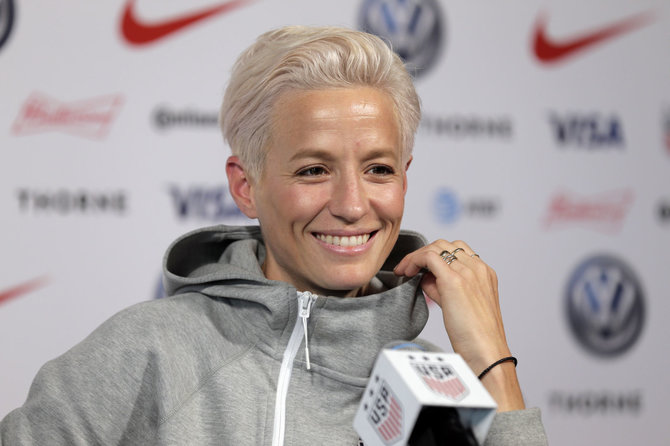 „Scanpix“ nuotr./Megan Rapinoe