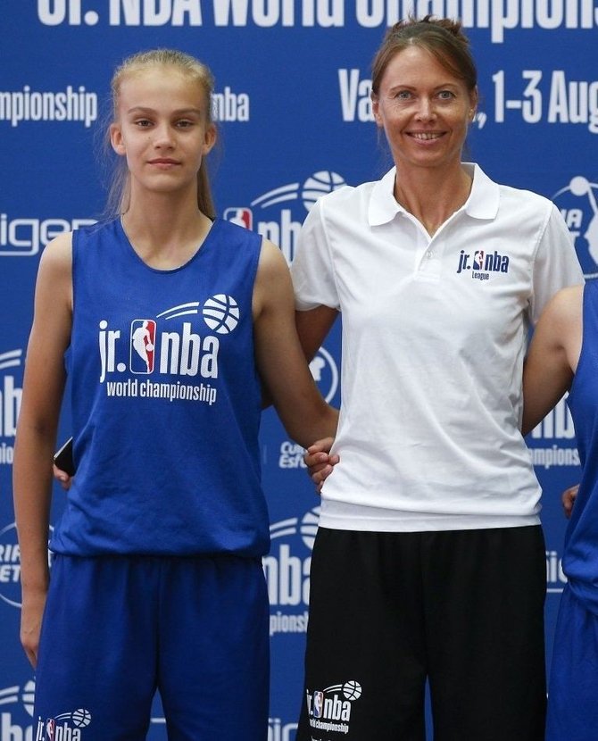 jrnbawc.nba.com nuotr./Justė Jocytė ir Lina Brazdeikytė