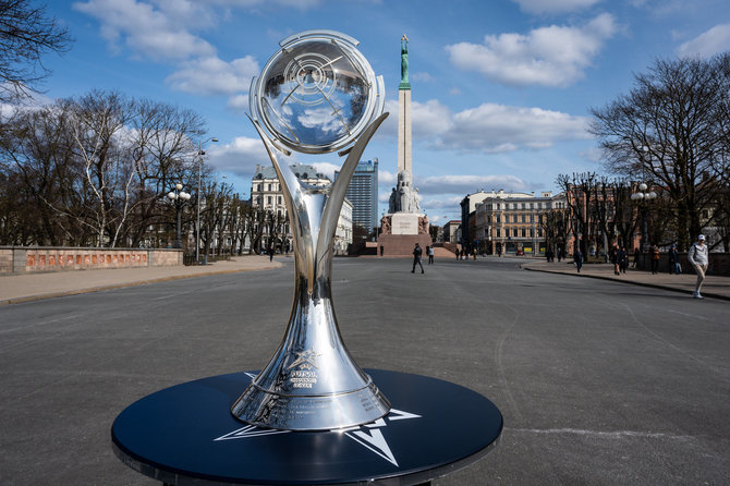 Sanitos Ievos Sparānės/LFF nuotr./UEFA futsalo Čempionų lygos taurė Rygoje