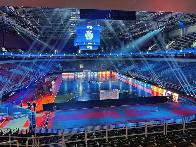 UEFA nuotr./„Riga Arena“ paruošta didelei futsalo fiestai