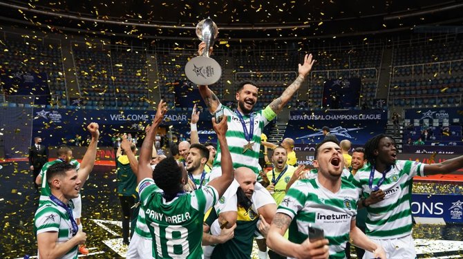 UEFA nuotr./„Sporting“ gins pernai iškovotą titulą