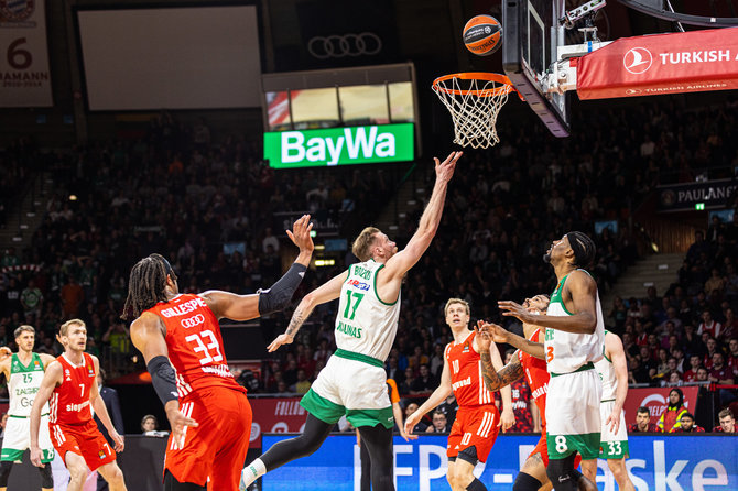 zalgiris.lt nuotr./Ignas Brazdeikis Miunchene