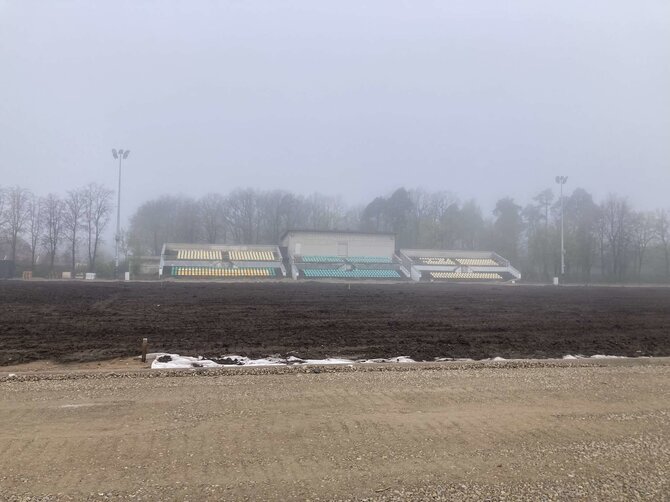 Aurelijos Jašinskienės nuotr./Kretingos stadionas