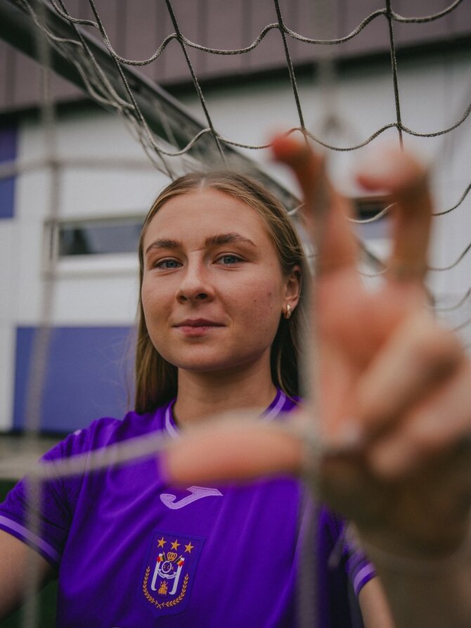 RSCA nuotr./Rimantė Jonušaitė Briuselio „Anderlecht“ klube