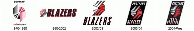 15min.lt nuotr./Portland Trail Blazers logotipai