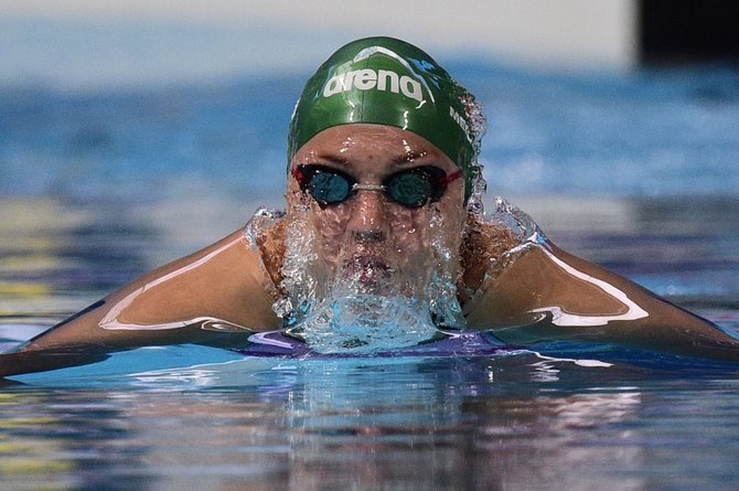 „Scanpix“ nuotr./Rūta Meilutytė pasaulio plaukimo čempionate