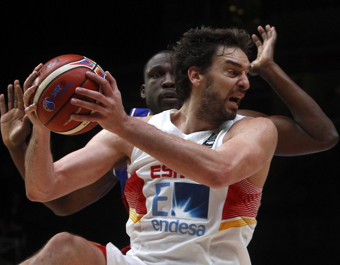 „Scanpix“ nuotr./Eurobasket 2015: Ispanija – Prancūzija
