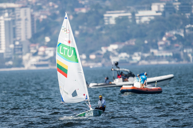 Vytauto Dranginio nuotr./Gintarė Scheidt baigė pasirodymą trečioje savo olimpiadoje