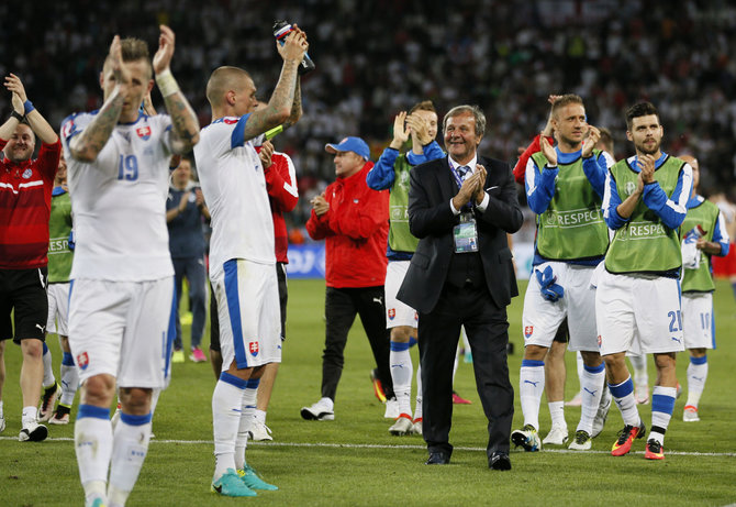 „Scanpix“ nuotr./Jano Kozako auklėtiniai vasarą pasiekė „Euro 2016“ aštuntfinalį