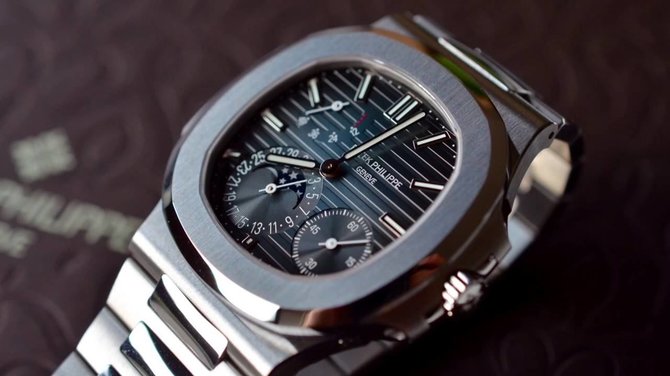 Patek Philippe nuotr./„Patek Philippe Nautilus“ laikrodis