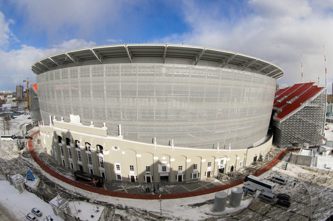 „Scanpix“ nuotr./Jekaterinburgo stadionas pasitinka pasaulio čempionatą