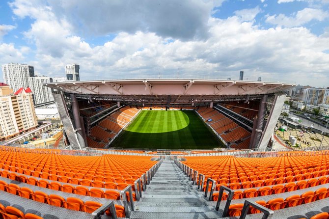 „Scanpix“ nuotr./Jekaterinburgo stadionas pasitinka pasaulio čempionatą