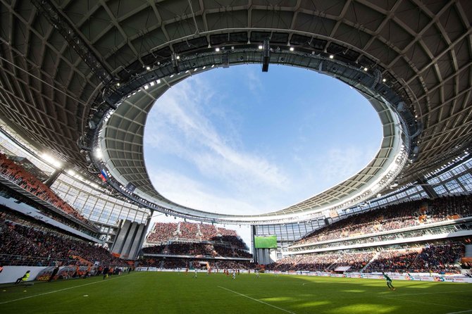 „Scanpix“ nuotr./Jekaterinburgo stadionas pasitinka pasaulio čempionatą