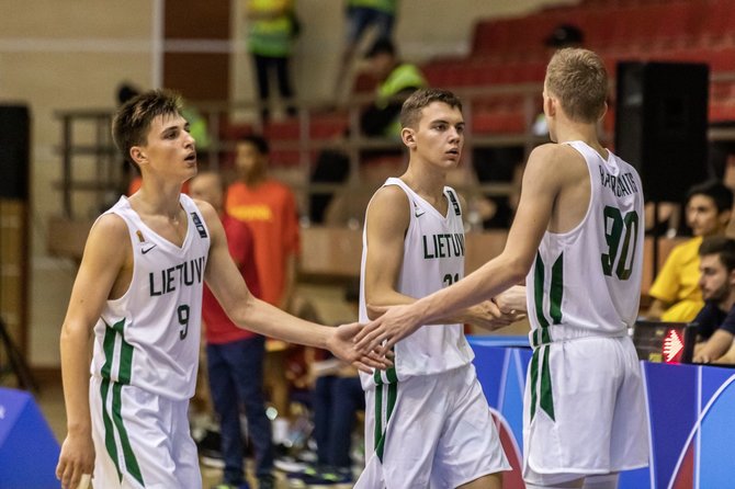 nuotr. LTeam/Vytautas Dranginis/Lietuvos U-16 rinktinė 