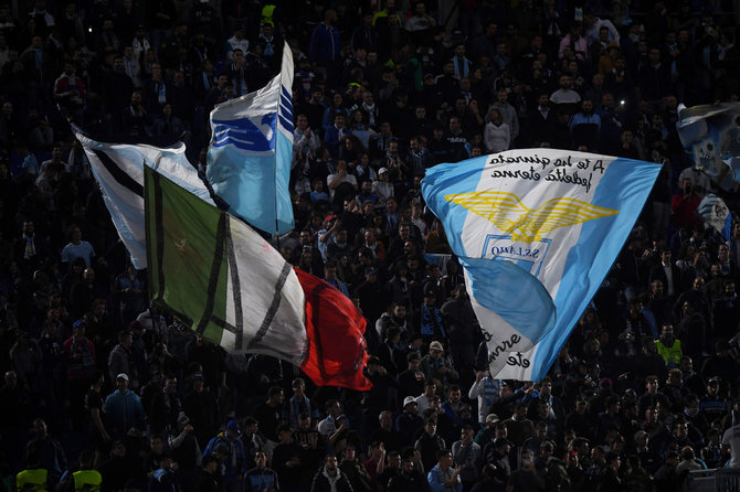 „Reuters“/„Scanpix“ nuotr./Romos „Lazio“ sirgaliai