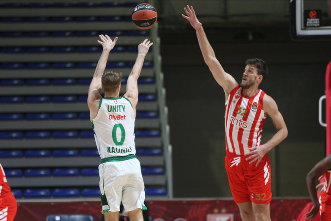 nuotr. „Getty Images“/euroleague.net/Belgrado „Crvena Zvezda“ – Kauno „Žalgiris“