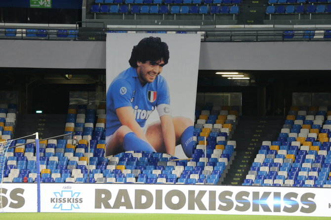 „Scanpix“ nuotr./Diego Maradonos stadione